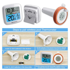 Wireless Swimming Pool Thermometer