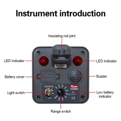 Non-contact high voltage detector