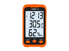 Digital Hygro-Thermometer Clock