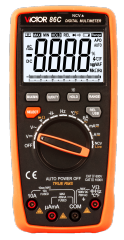 VICTOR 86B 86C 86D 86E Digital Multimeter , Tester With NCV LIVE，measuring DCV, ACV, DCA, ACA, Resistance, Capacitance, Frequency, Temperature，Duty cycle，Diode test and with the function of auto power off and backlight