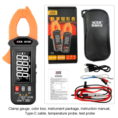 Large Screen Display AC Clamp Multimeter