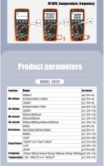 2000V High Voltage Digital Multimeter