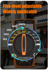 Digital Multimeter + Insulation Resistance Tester 2 in 1