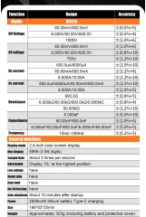Color Screen Digital Multimeter