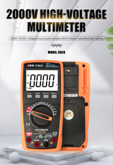 2000V High Voltage Digital Multimeter