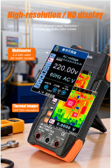 Thermal Imaging Camera + Digital Multimeter 2 in 1