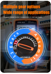 Digital Multimeter with 2500V DC Voltage Range
