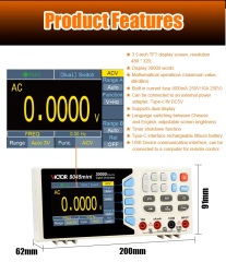VICTOR 8045mini 30000 Counts Digital Multimeter