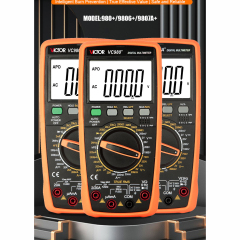 9806+ 9807A+ 980+ 19999 Counts Digital Multimeter