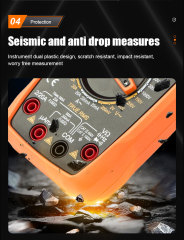 9806+ 9807A+ 980+ 19999 Counts Digital Multimeter