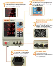 Linear DC Regulated Power Supply