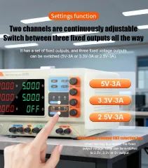 Multi-route DC Regulated Power Supply