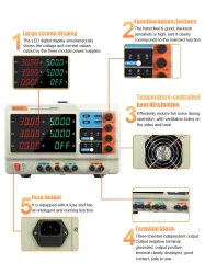 Multi-route DC Regulated Power Supply