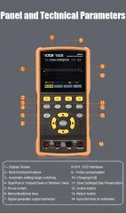 Oscilloscope +Multimeter+ Signal Generator 3 in 1