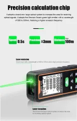 Dual Power Supply Laser Distance Meter