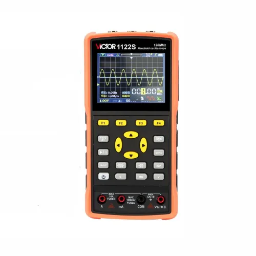 Dual Channel Oscilloscope +Multimeter+ Signal Generator 3 in 1