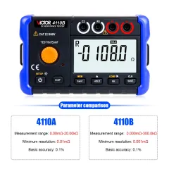 Portable DC Low Resistance Tester