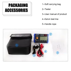 Portable DC Low Resistance Tester
