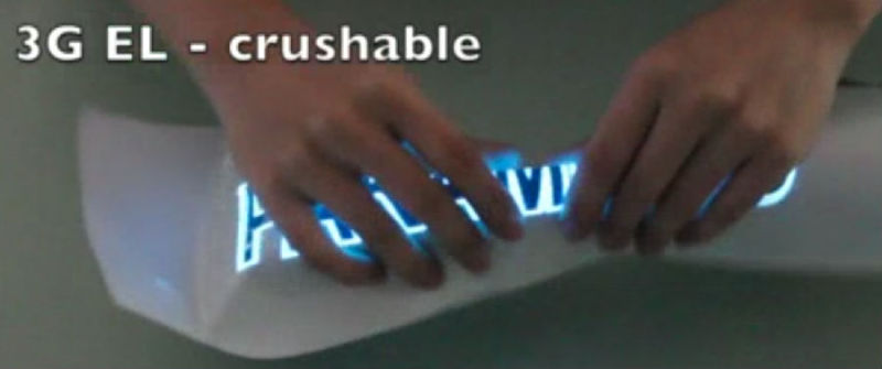 3rd Generation Flexible EL Panel