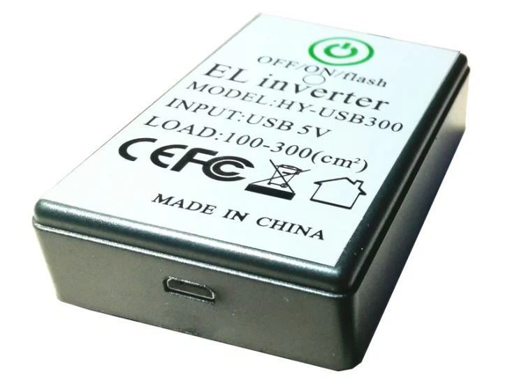 Rechargeable 1800mAh USB Inverter