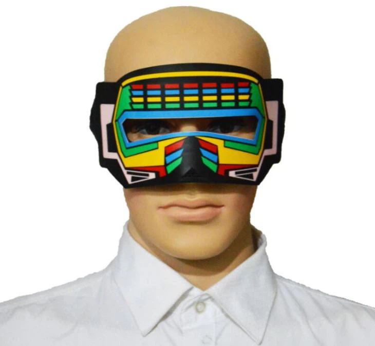 Sound Actived EL Eye Mask