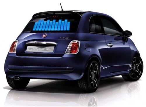 Sound Actived EL Car Sticker