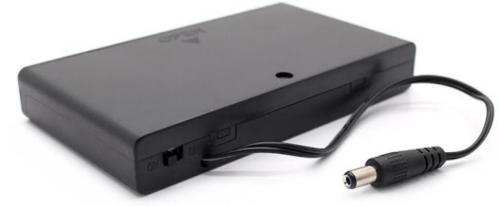 8AA Thin Battery Box Case DC12V Power Of EL Lighting