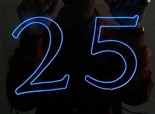 EL Wire Numbers