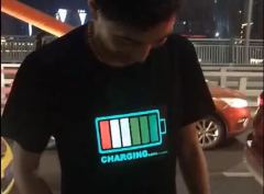EL Lighting T-shirt Panel