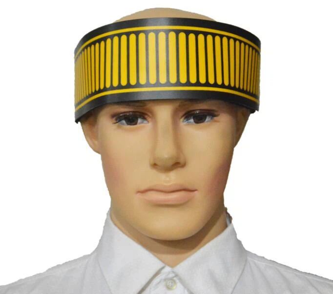 Sound Activated Music Equalizer EL Panel Head Mask