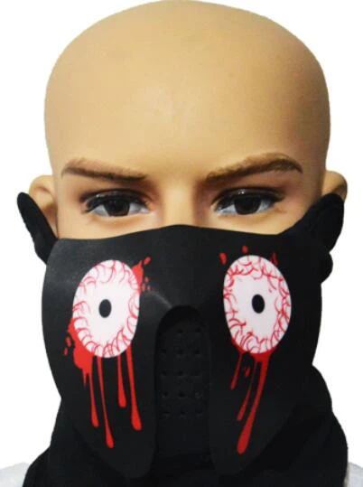 Sound Actived EL Mask - Bloody Eyes