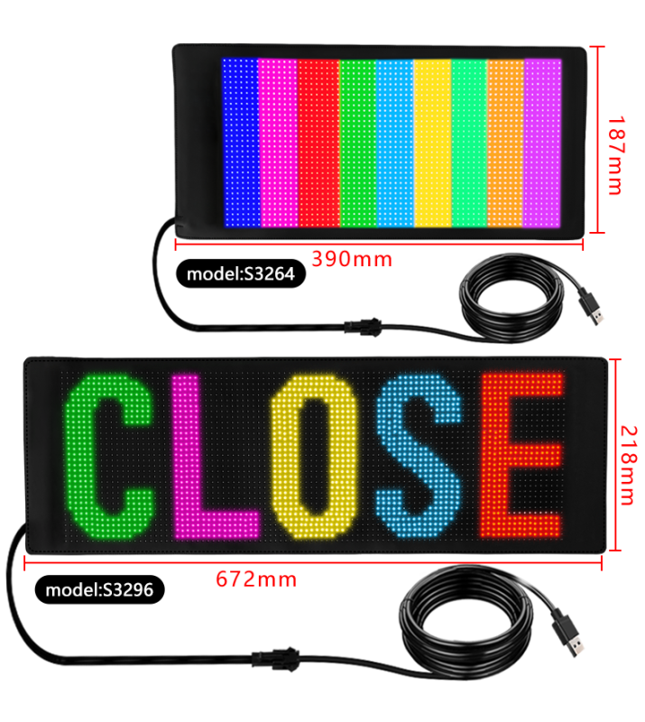 Super Slim Flexible LED Display
