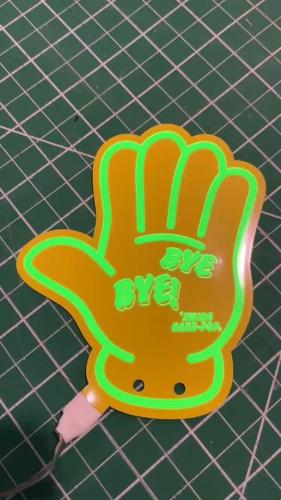 Shapecut EL Lighting Hand Palm