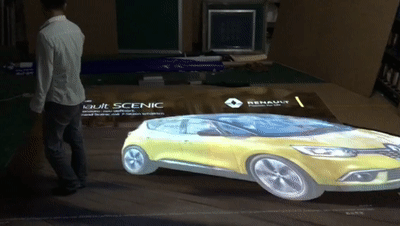 Super Large Size EL Car Poster