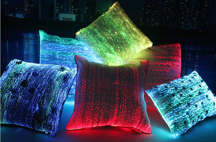 Optical Fiber Lighting Pillow