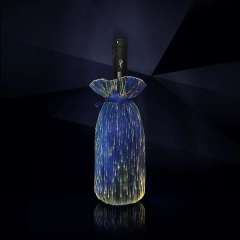 LED Optical Fiber Lighting Bag For Wine Bottle