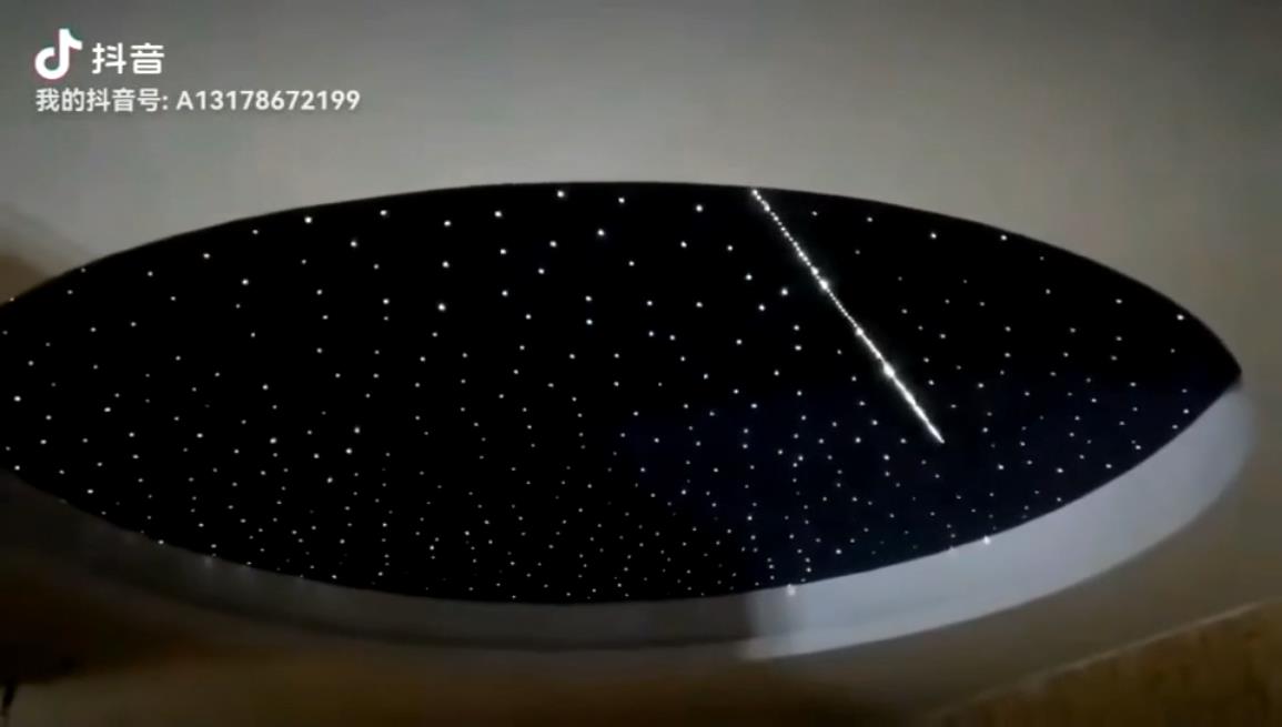 Optical Fiber Sky Shooting Star
