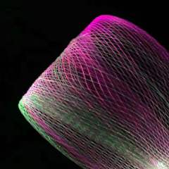 Optical Fiber Mesh Grid