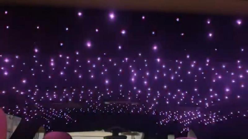 Optical Fiber Sky Shooting Star