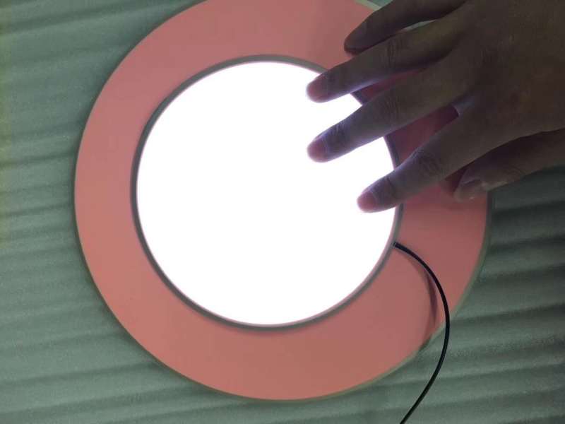 Shapecut Round EL Backlight