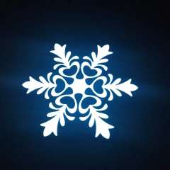 Shapecut EL Lighting Snowflake