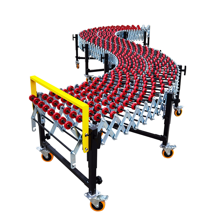 LIANGZO China Promotional Products Flexible Skating Roller Conveyor Gravity For Carton Box