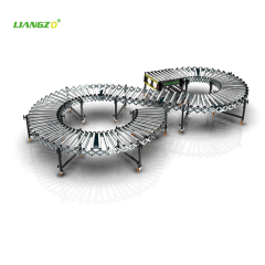 LIANGZO Powered Roller Conveyor Material Handling Machine | FJLZZN