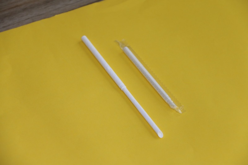 Adjustable Length Paper Straw