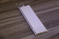 Sharp Inclined Opending Paper Straw