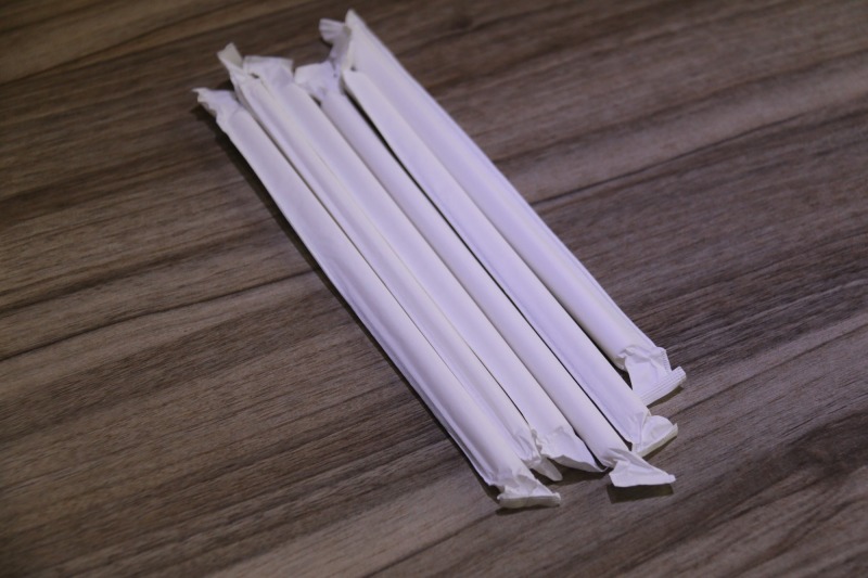 Inclined Opending Paper Straw