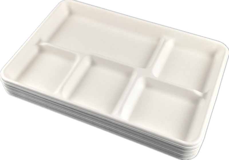 5 compartment tray