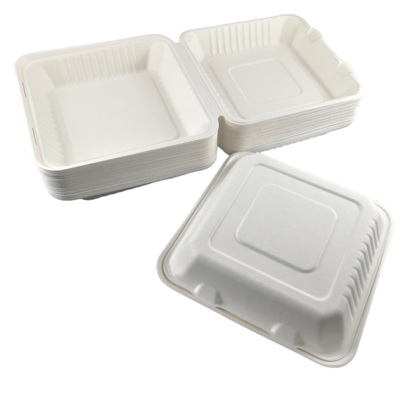 8x8inch Clamshell Box