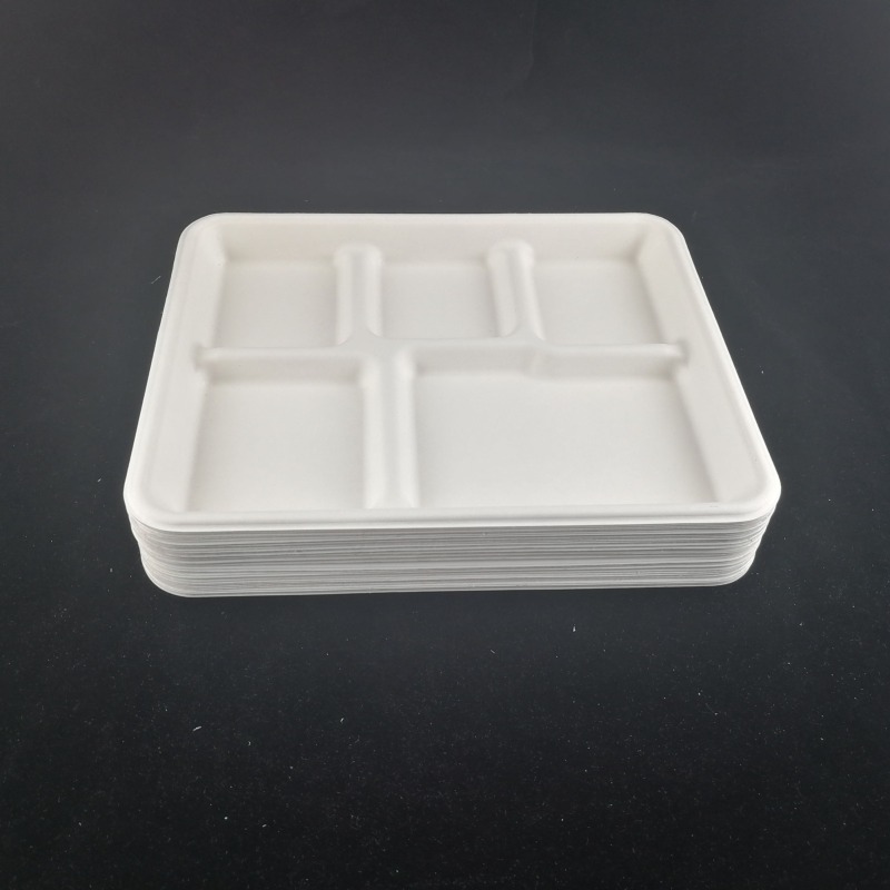 5 compartment tray