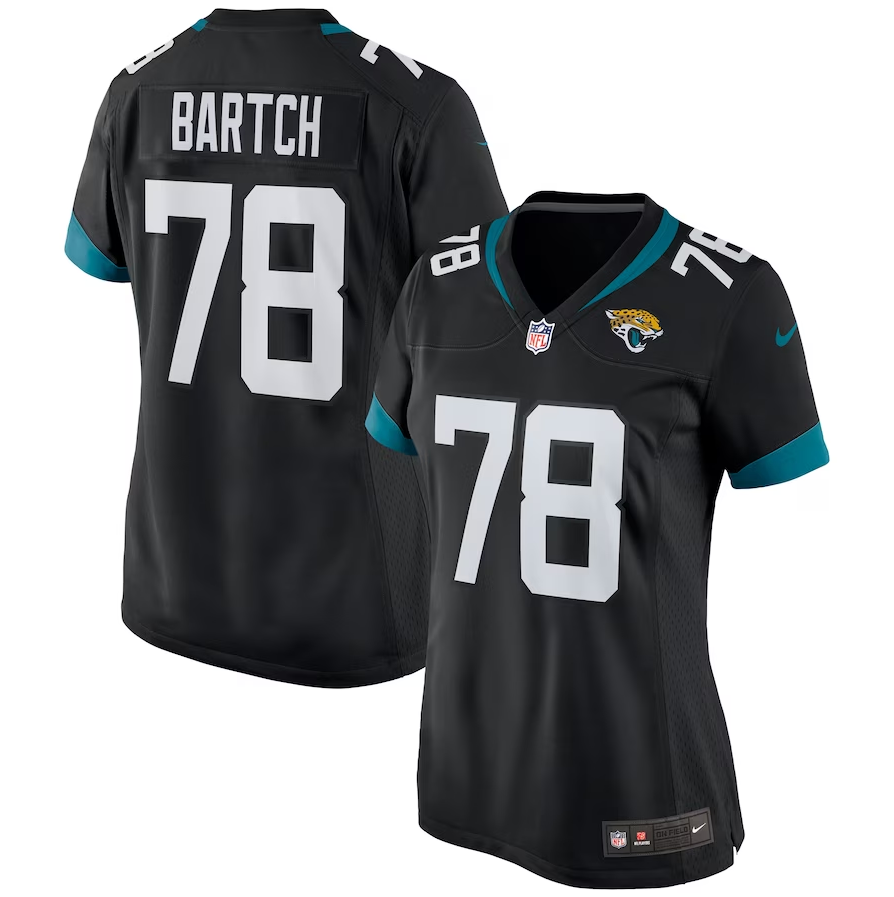 Women's Jacksonville Jaguars #78 Ben Bartch Nike Black Game Jersey
